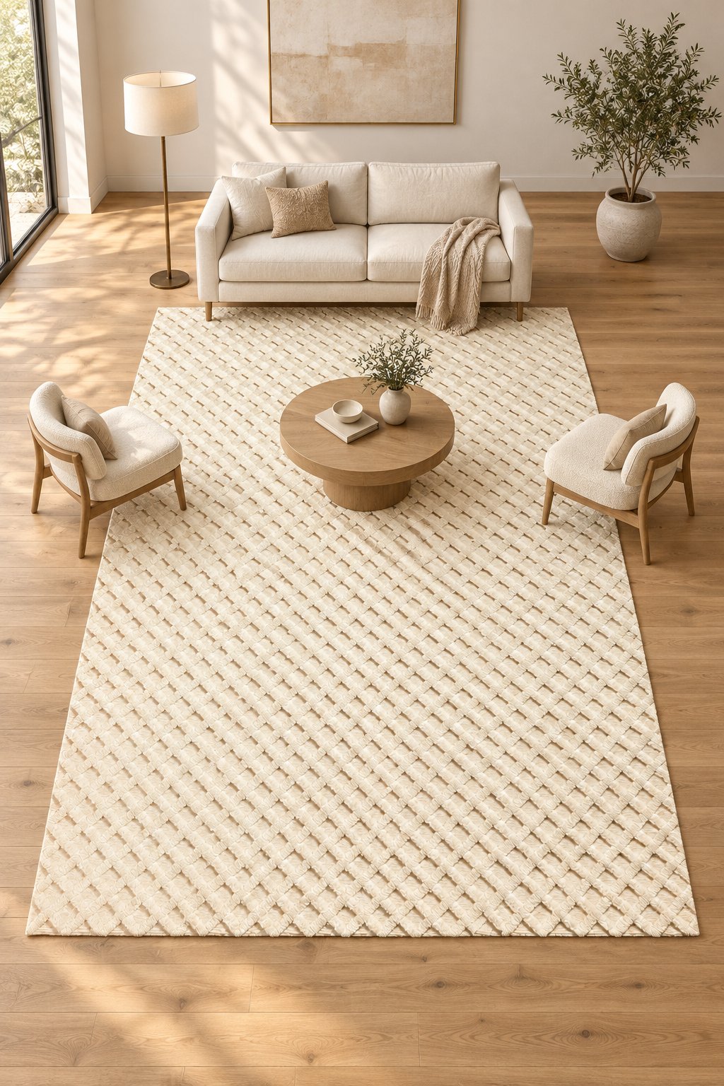 Handknotted Sumac & Pile Woollen Carpet, handmade Semi-Worsted New Zealand Wool rug
